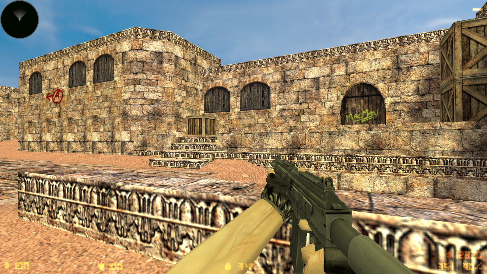 КС 1.6 в стиле КС 2 (CS 1.6 CS2 Mod)